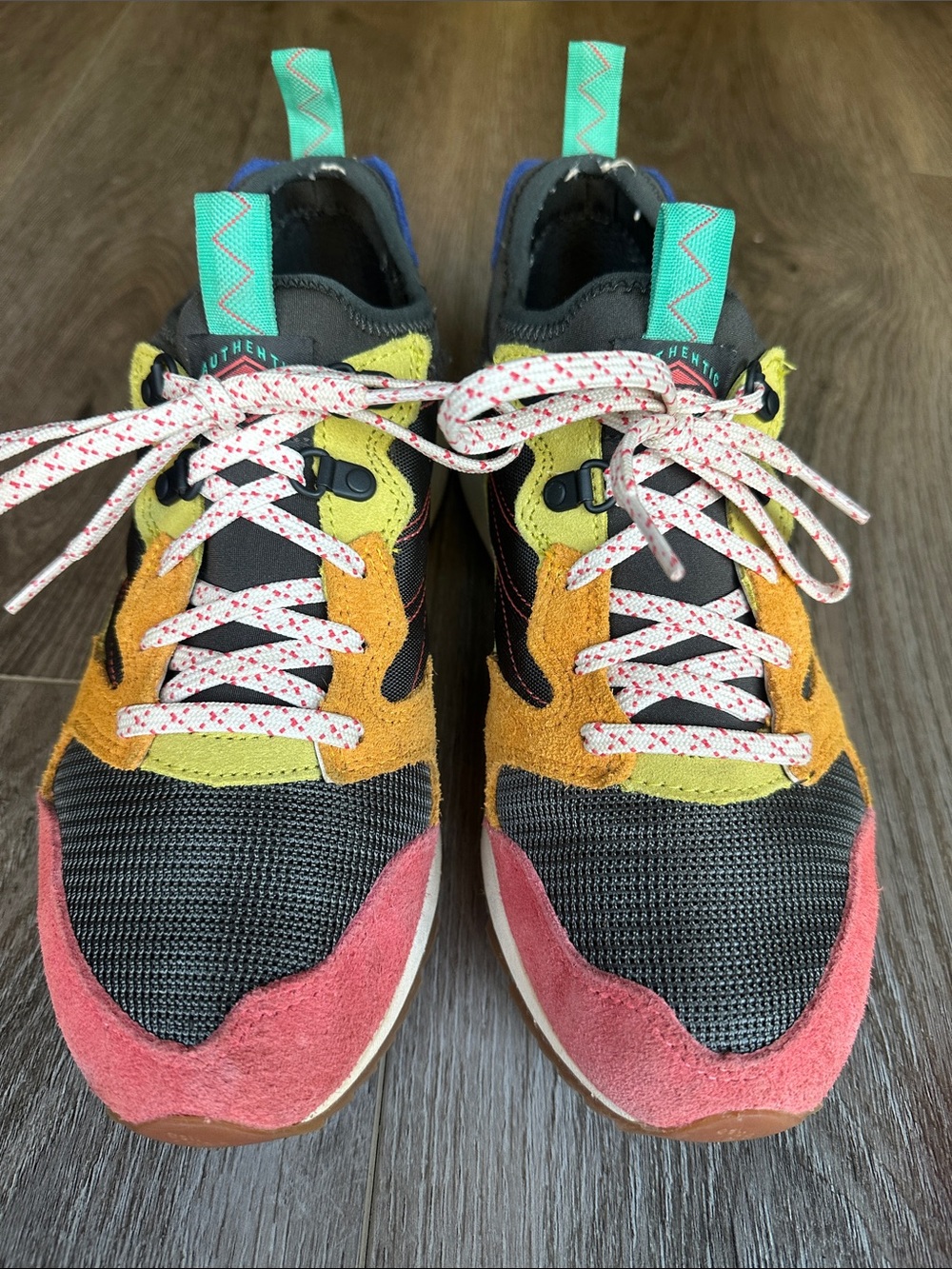 Merrell women’s Alpine 83 colorblock Multicolor Suede & Mesh Sneakers